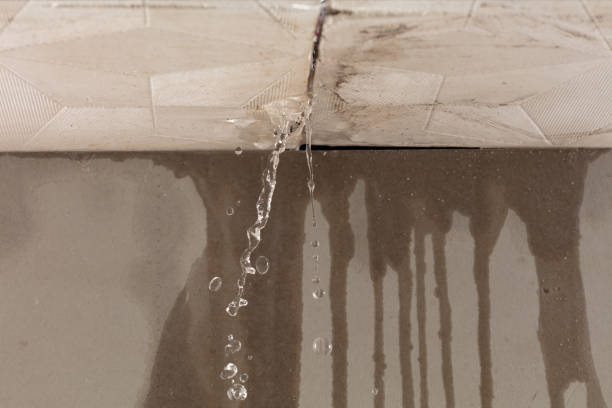 Professional Sewage Cleanup technician working in Saxon, WV